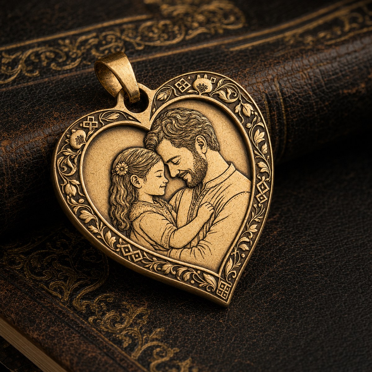 Custom Engraved Memory Pendant