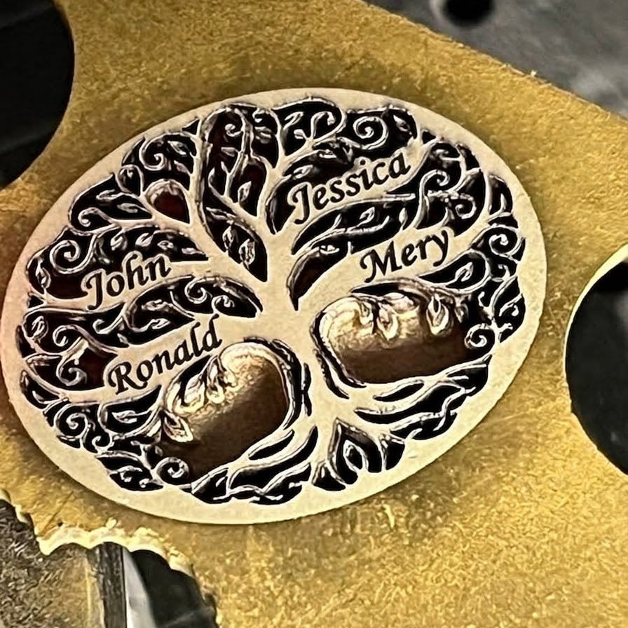 Personalized Family Tree Necklace