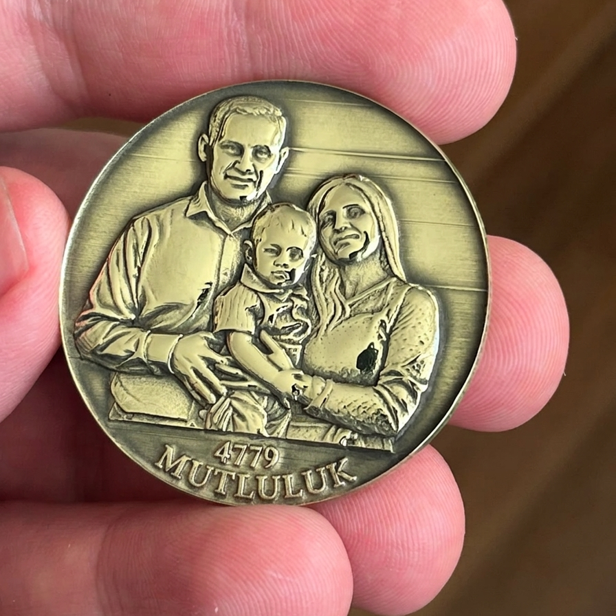 Kişiye Özel Aile Hatıra Parası