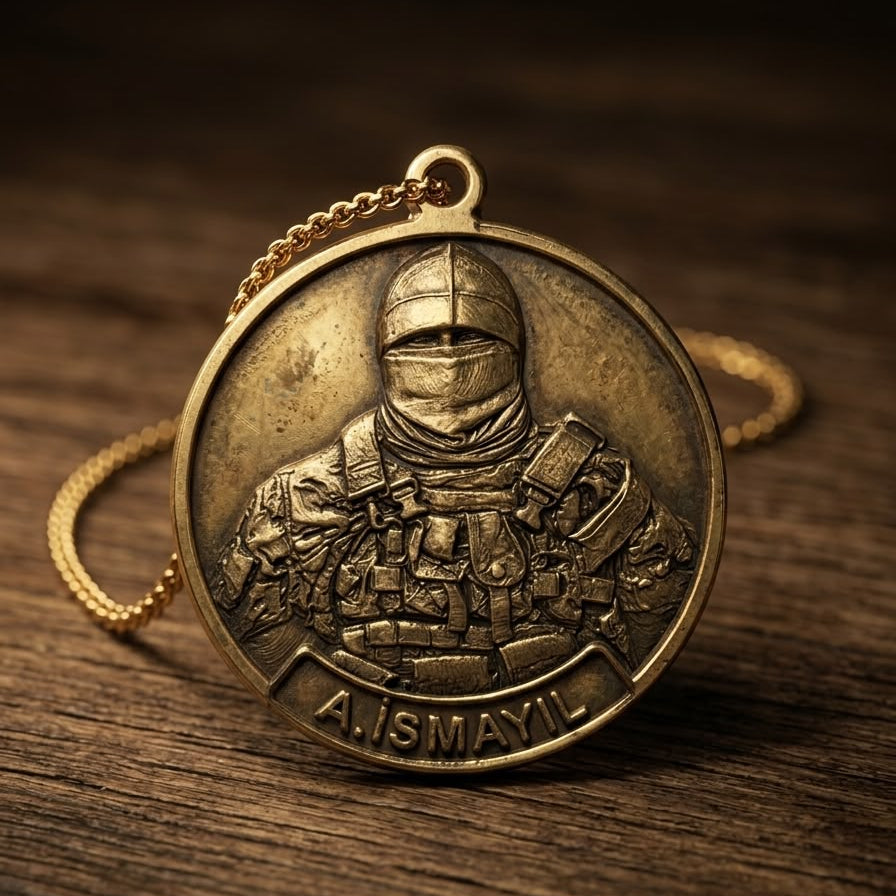 Personalized Memorial Medallion – Special for Commandos