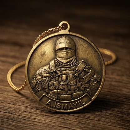 Personalized Memorial Medallion – Special for Commandos
