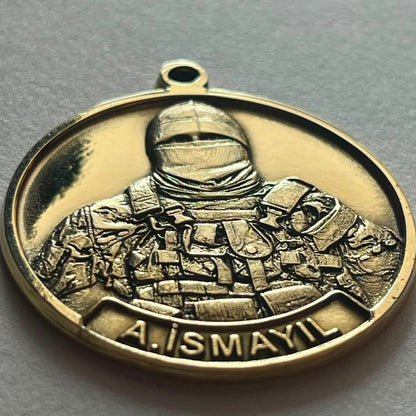 Personalized Memorial Medallion – Special for Commandos