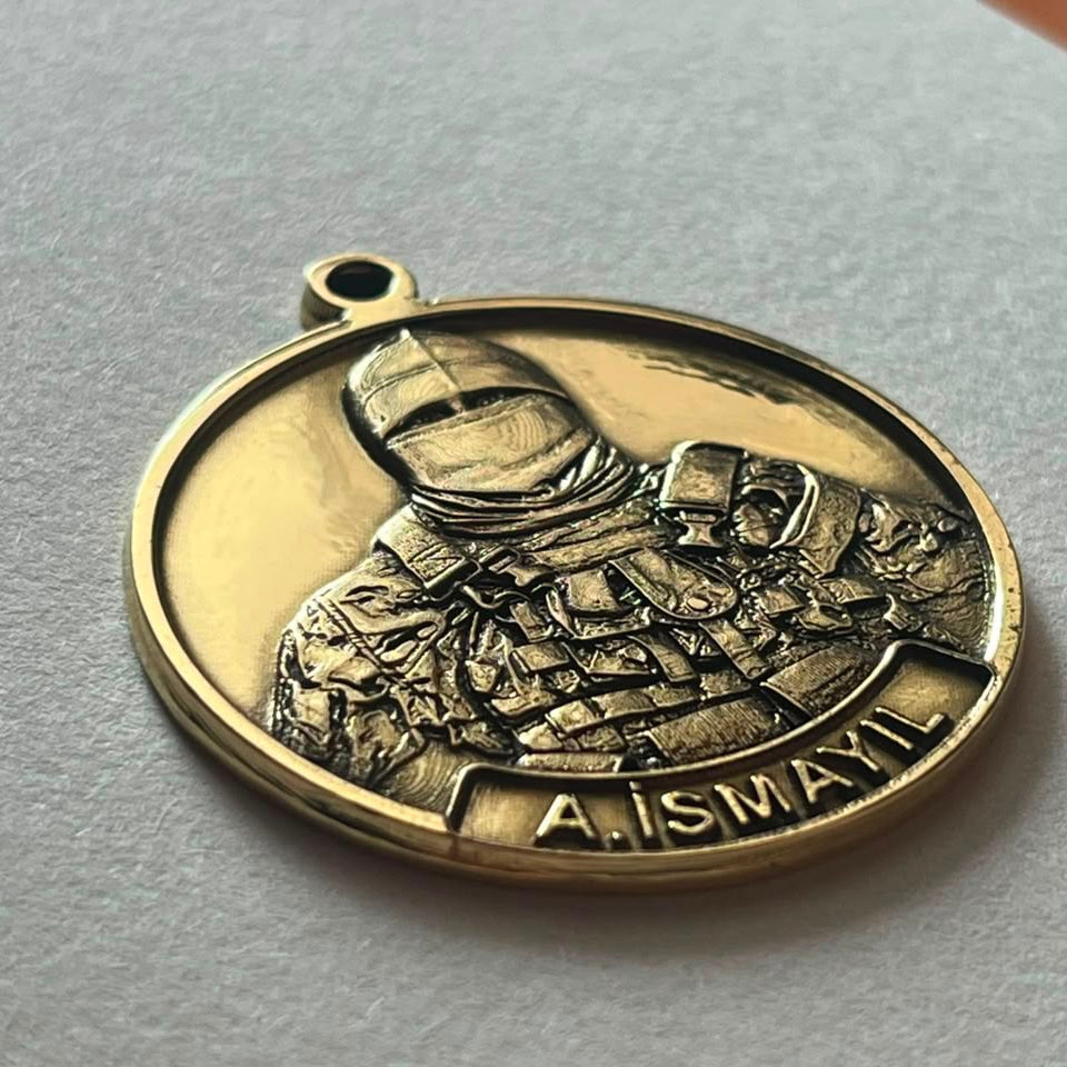 Personalized Memorial Medallion – Special for Commandos