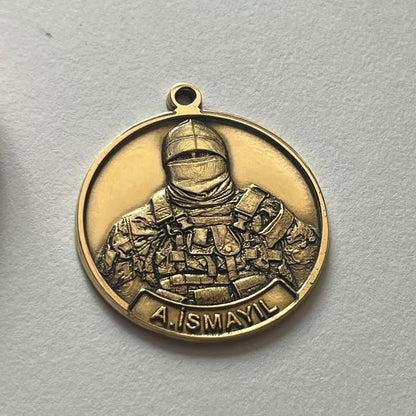 Personalized Memorial Medallion – Special for Commandos