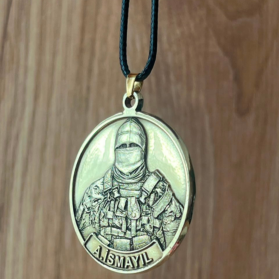 Personalized Memorial Medallion – Special for Commandos