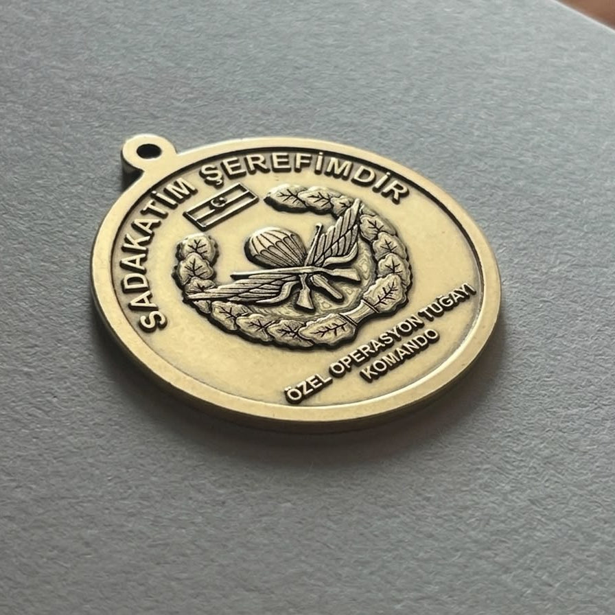 Personalized Memorial Medallion – Special for Commandos