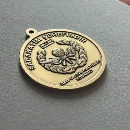 Personalized Memorial Medallion – Special for Commandos