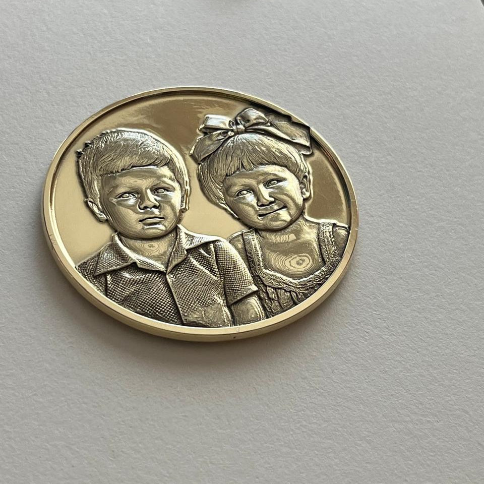 Personalized Family Memorial Coin