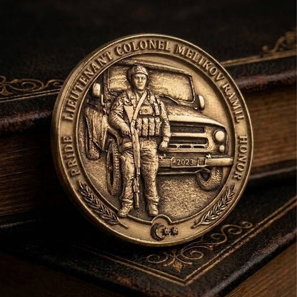 Personalized Military Memorial Coin