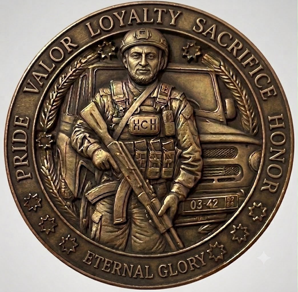 Personalized Military Memorial Coin