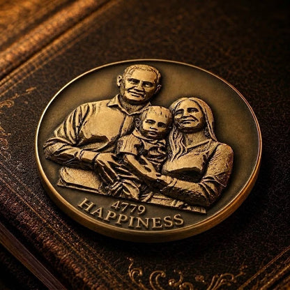 Personalized Family Memorial Coin