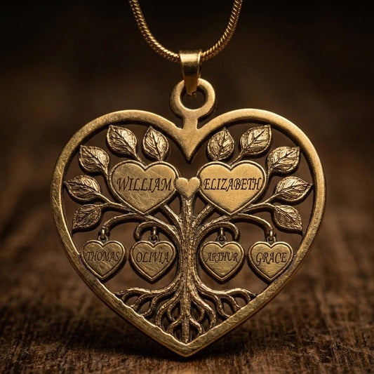 Personalized Family Photo Necklace