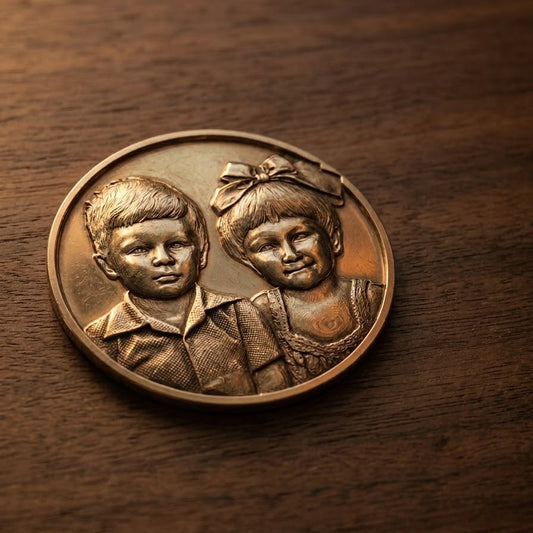 Personalized Family Memorial Coin