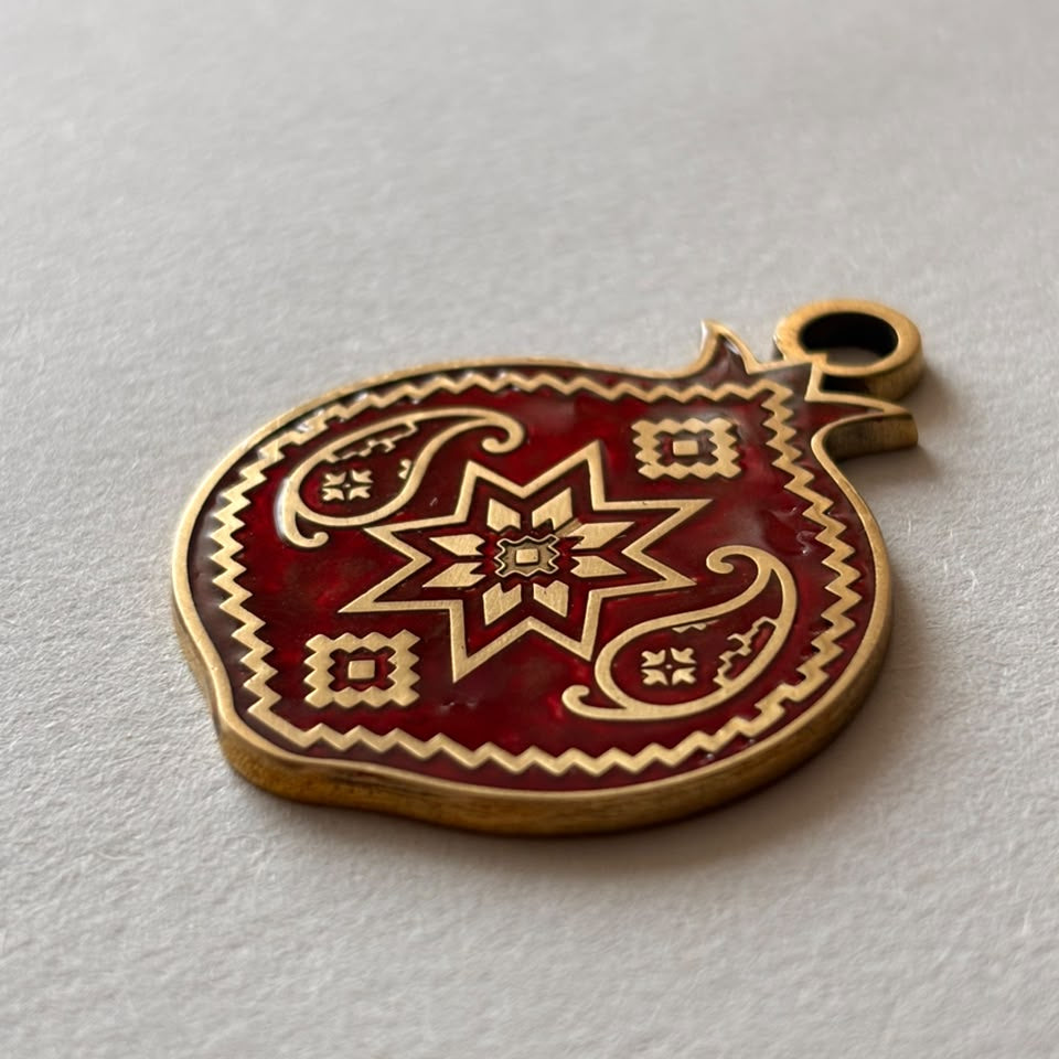 Personalized  Pomegranate Necklace
