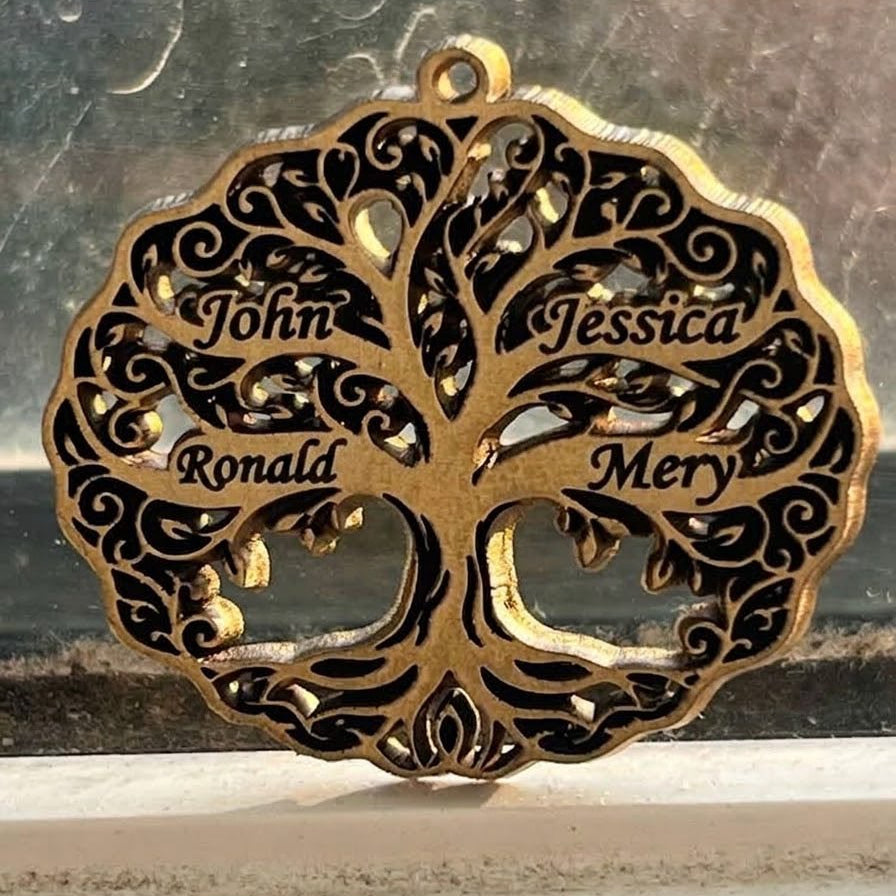 Personalized Family Tree Necklace