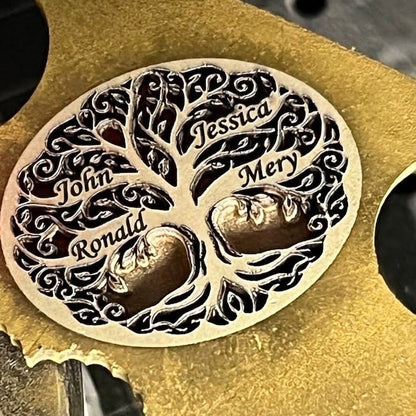 Personalized Family Tree Necklace