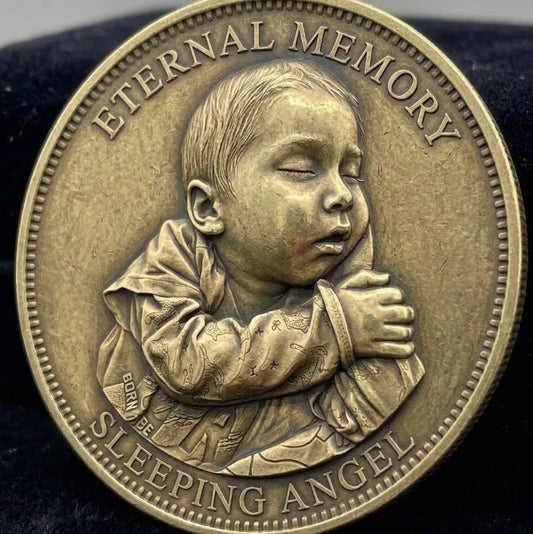 Personalized Memory Coin – Photo Memorial Medallion