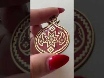 Personalized  Pomegranate Necklace